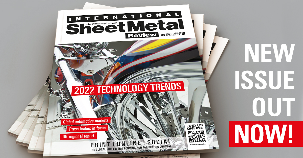 ISMR, International Sheet Metal Review, February 2022 issue