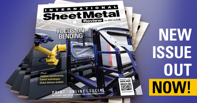 ISMR, International Sheet Metal Review, July August 2022 issue