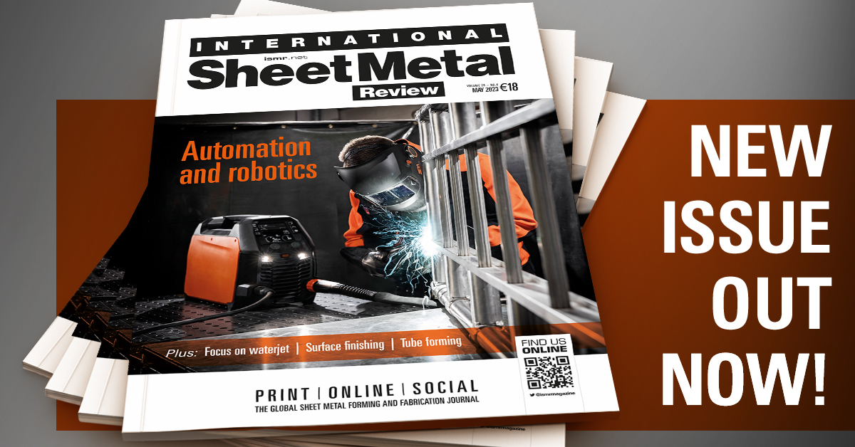 ISMR May 2023 Issue, International Sheet Metal Review magazine