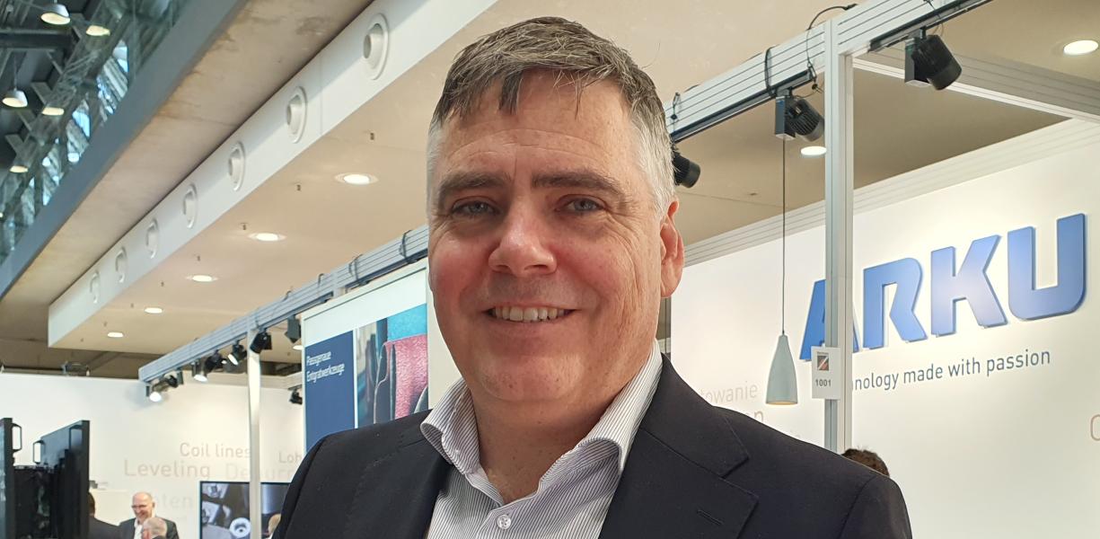 Andreas Hellriegel, ARKU, at Blechexpo/Schweisstec 2025