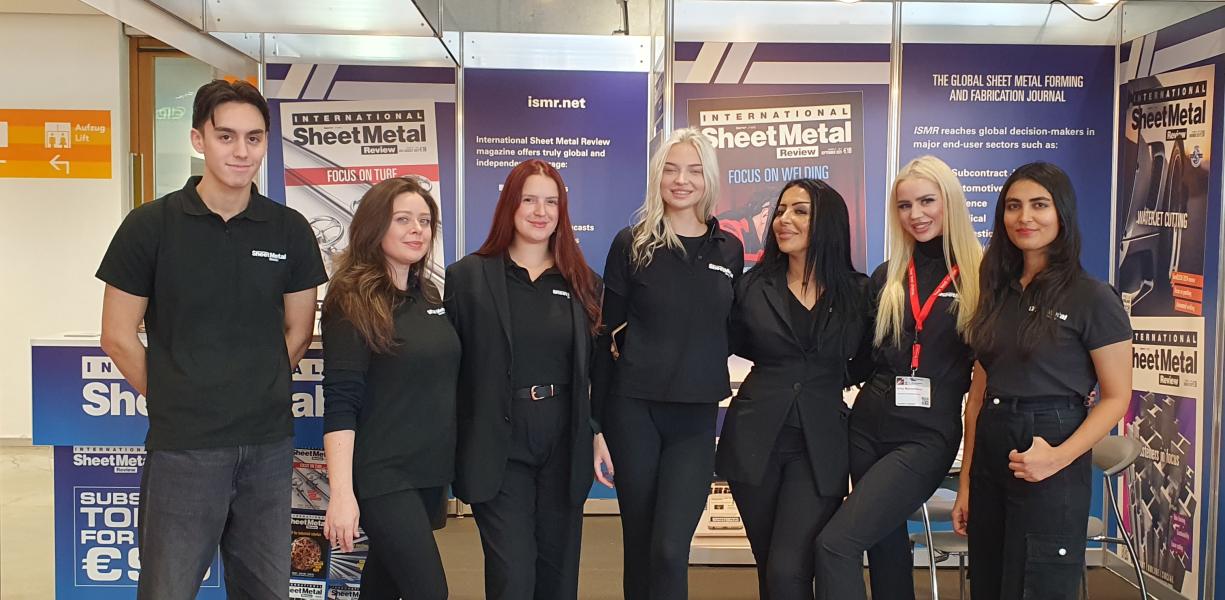 ISMR team at Blechexpo/Schweisstec 2025