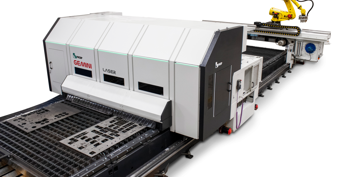 FICEP GEMINI laser and robot