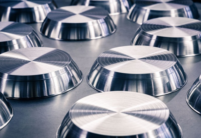 Circle Green emission-minimised stainless steel by Outokumpu for pans