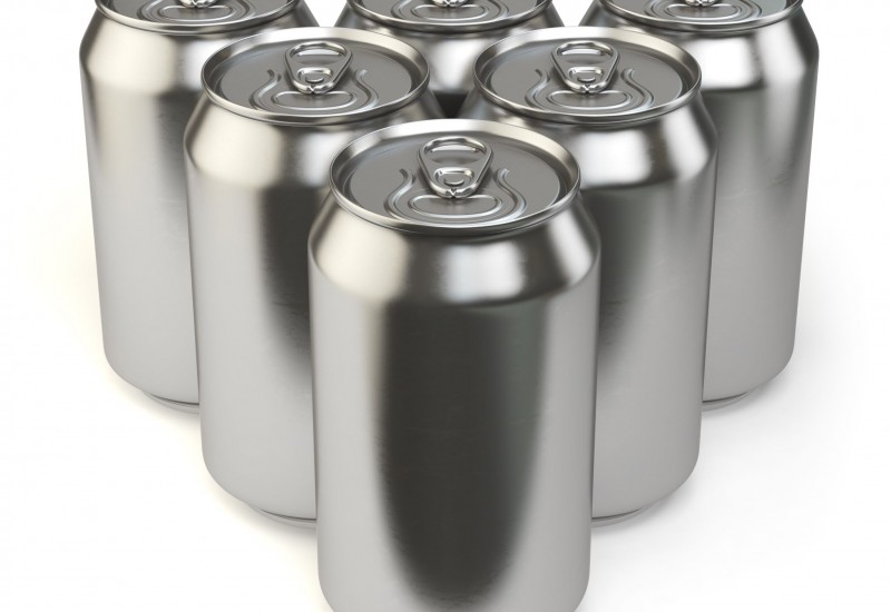 aluminium cans, Shutterstock