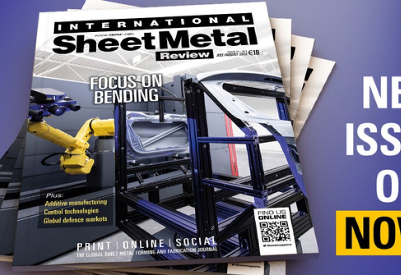 ISMR, International Sheet Metal Review, July August 2022 issue